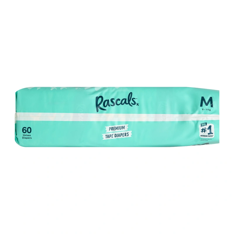 Combo 3 tã dán Rascals size M 60 miếng (6 - 11 kg) - Giao bao bì ngẫu nhiên 21