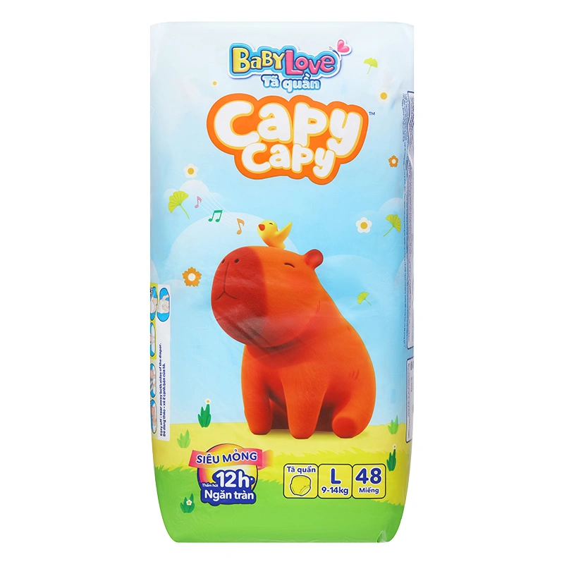 Tã quần BabyLove Capycapy size XL 44 miếng (12 - 17 kg) 28