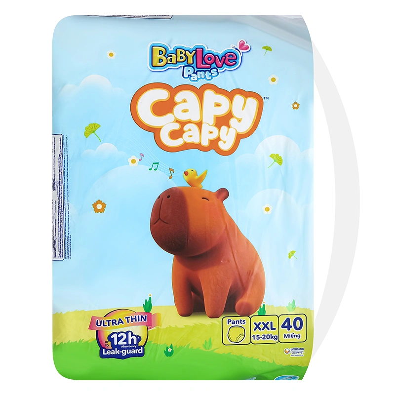 Tã quần BabyLove Capycapy size XL 44 miếng (12 - 17 kg) 41