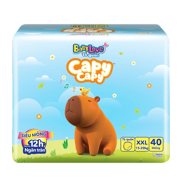 Tã quần BabyLove Capycapy size XXL