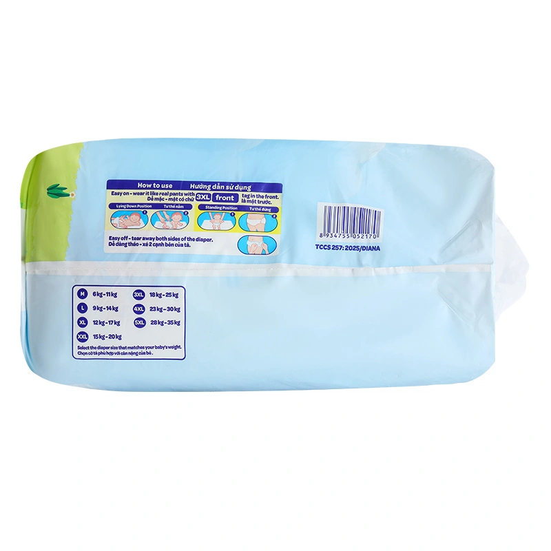 Tã quần BabyLove Capycapy size XL 44 miếng (12 - 17 kg) 18