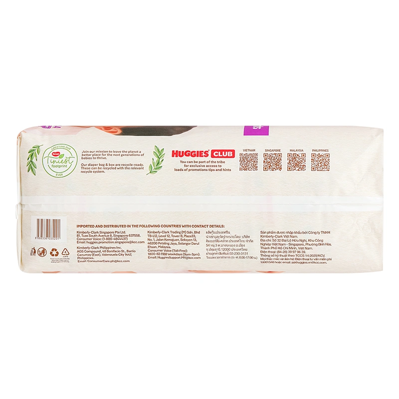 Tã quần Huggies Platinum nature made siêu cao cấp size L 44 miếng (9 - 14 kg) - Giao bao bì ngẫu nhiên 5