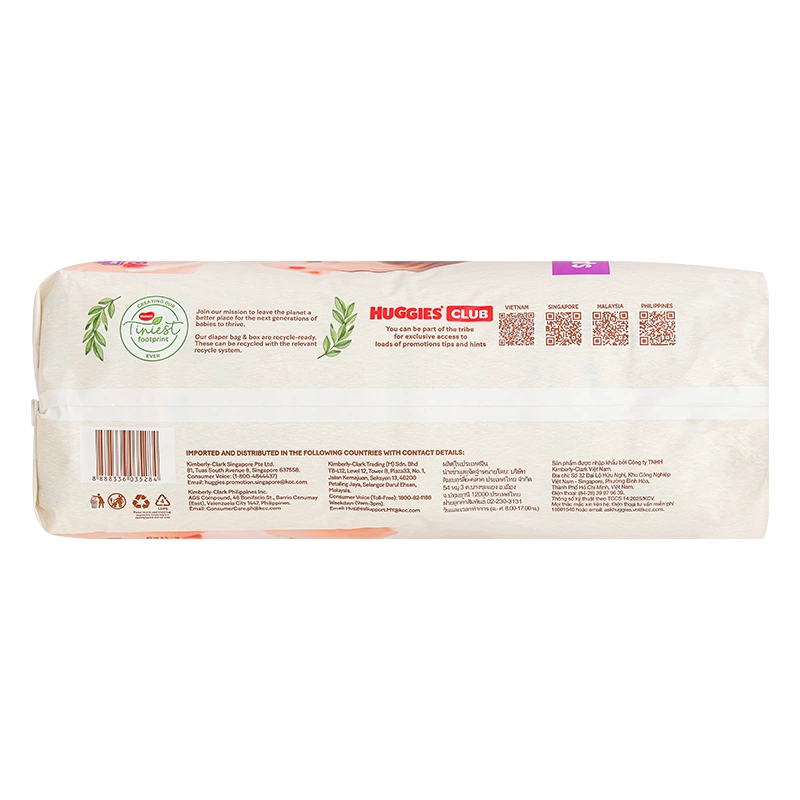 Tã quần Huggies Platinum nature made siêu cao cấp size L 44 miếng (9 - 14 kg) - Giao bao bì ngẫu nhiên 22