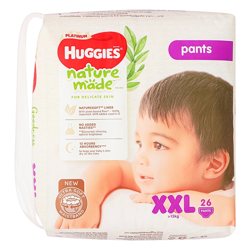 Tã quần Huggies Platinum nature made siêu cao cấp size L 44 miếng (9 - 14 kg) - Giao bao bì ngẫu nhiên 53