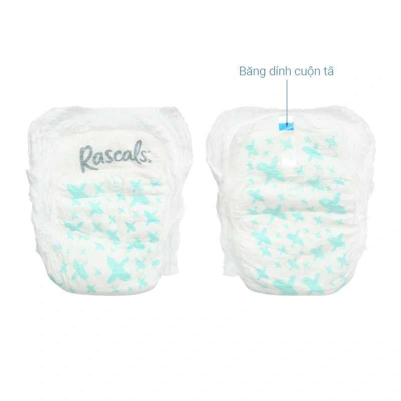 Combo 3 tã quần Rascals size L 52 miếng/bịch (10 - 15 kg) - Giao bao bì ngẫu nhiên 21