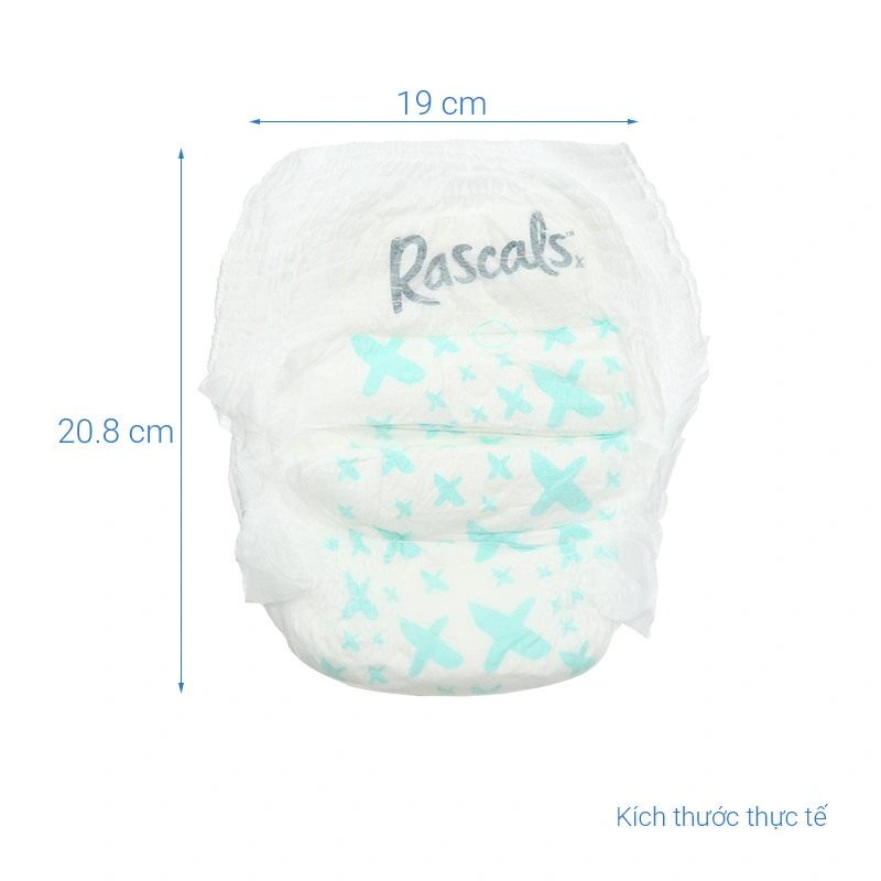 Combo 3 tã quần Rascals size XL 46 miếng/bịch (13 - 18 kg) - Giao bao bì ngẫu nhiên 23