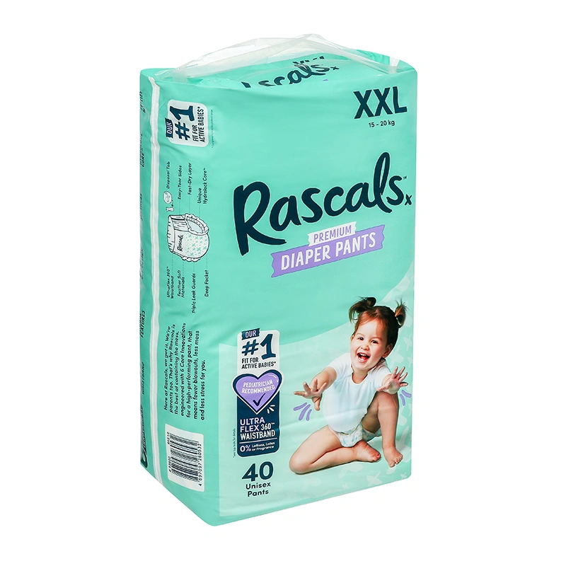 Combo 3 tã quần Rascals size XXL 40 miếng/bịch (15 - 20 kg) - Giao bao bì ngẫu nhiên 19