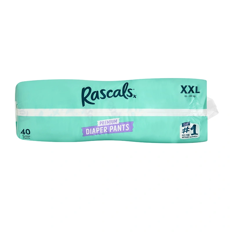 Combo 3 tã quần Rascals size XXL 40 miếng/bịch (15 - 20 kg) - Giao bao bì ngẫu nhiên 20