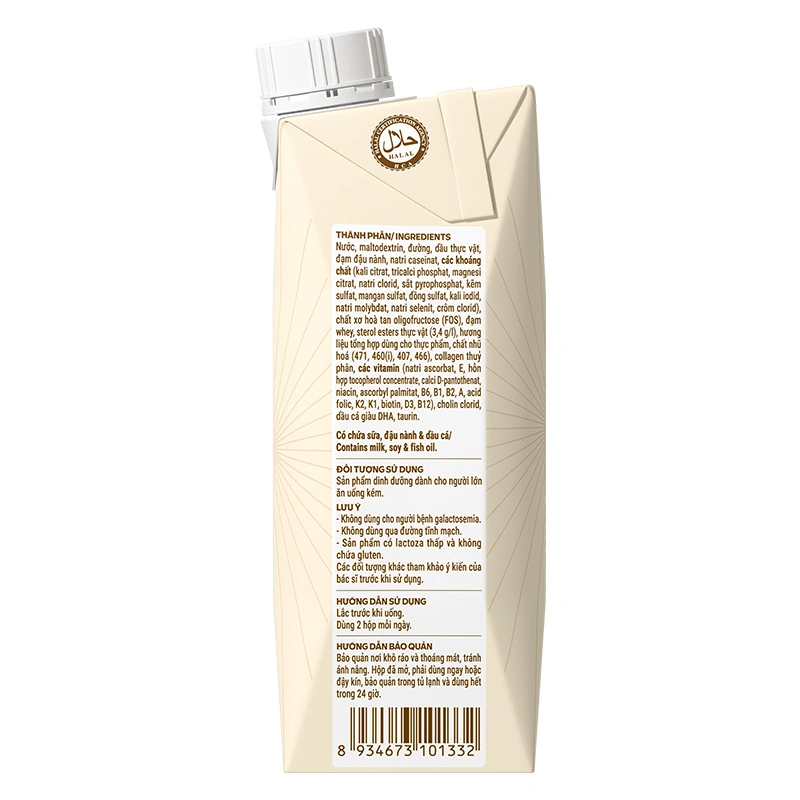 Thùng 24 sữa nước dinh dưỡng người lớn Vinamilk Sure Gold hương tự nhiên 237 ml 11