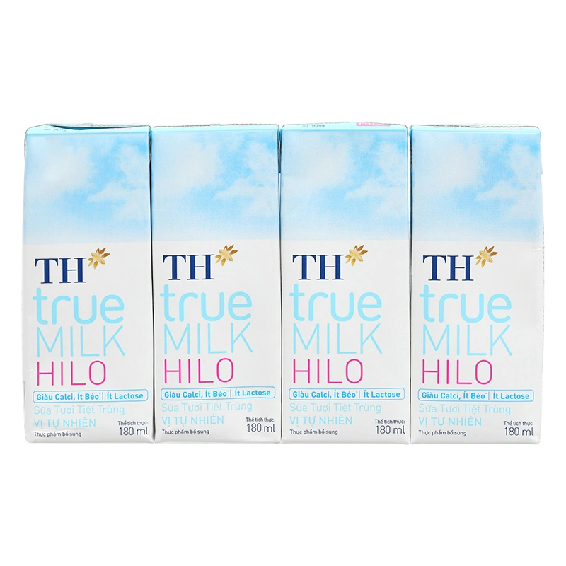 Thùng 48 hộp sữa tươi tiệt trùng TH true MILK Hilo không đường 180 ml (từ 1 tuổi) 7