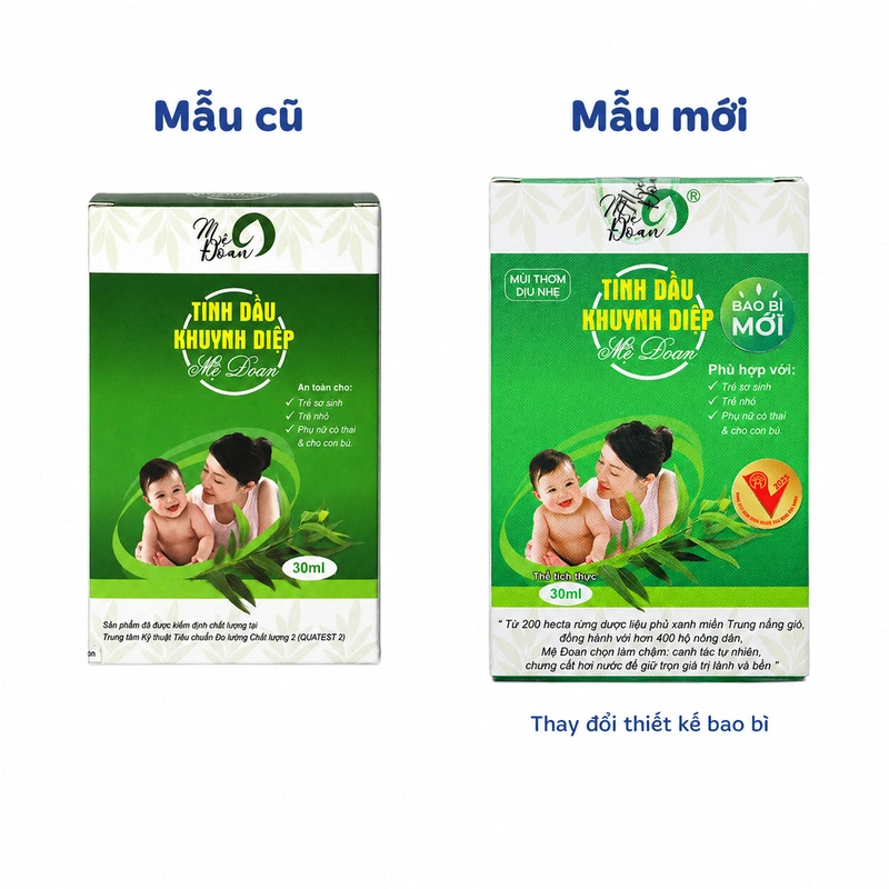 Tinh dầu khuynh diệp Mệ Đoan 30 ml - Giao bao bì ngẫu nhiên 2