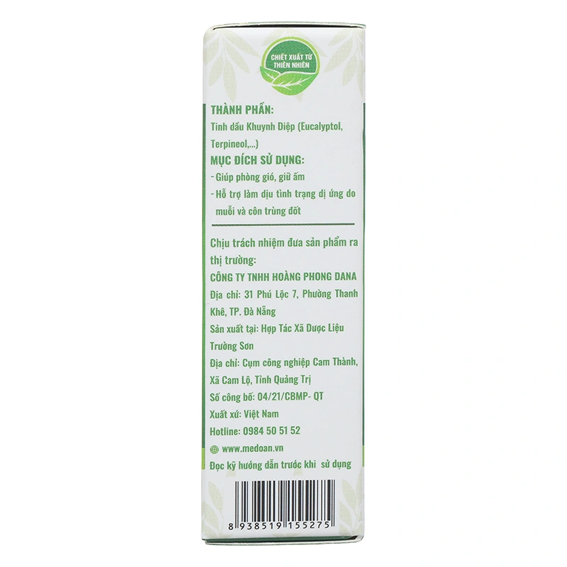 Tinh dầu khuynh diệp Mệ Đoan 30 ml - Giao bao bì ngẫu nhiên 6