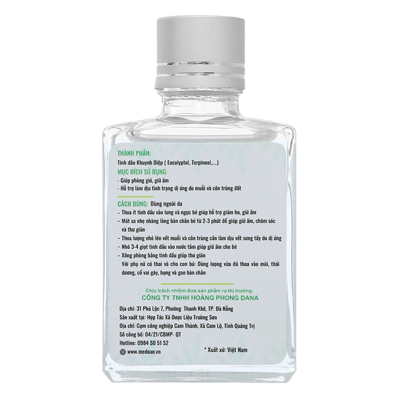 Tinh dầu khuynh diệp Mệ Đoan 30 ml - Giao bao bì ngẫu nhiên 9
