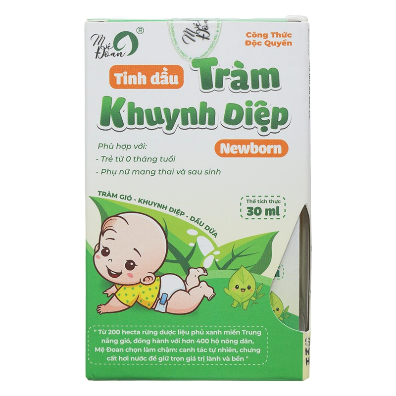 Tinh dầu tràm khuynh diệp newborn Mệ Đoan 30 ml 3