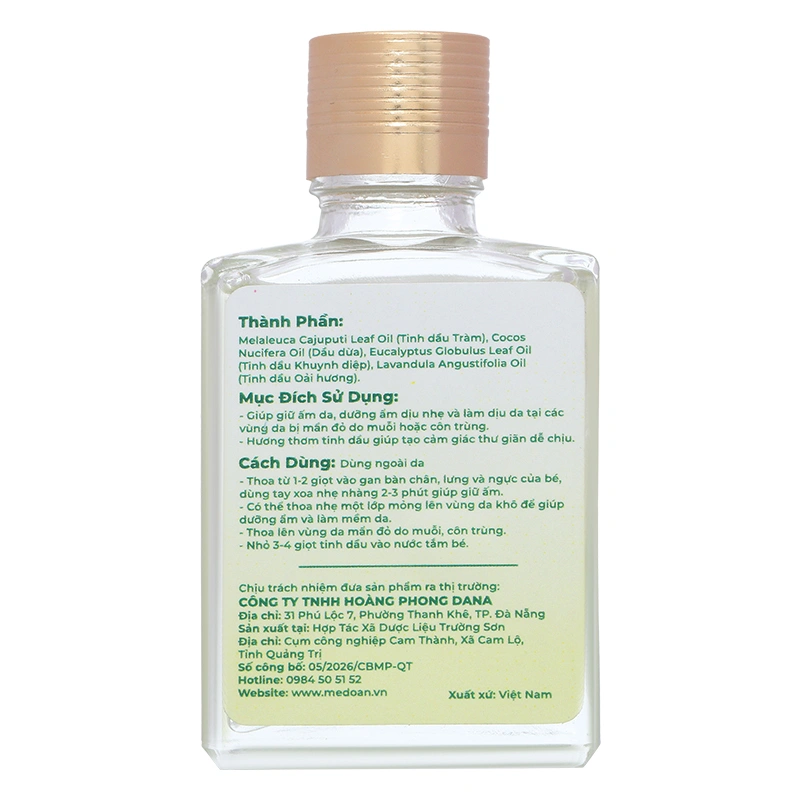 Tinh dầu tràm khuynh diệp newborn Mệ Đoan 30 ml 7