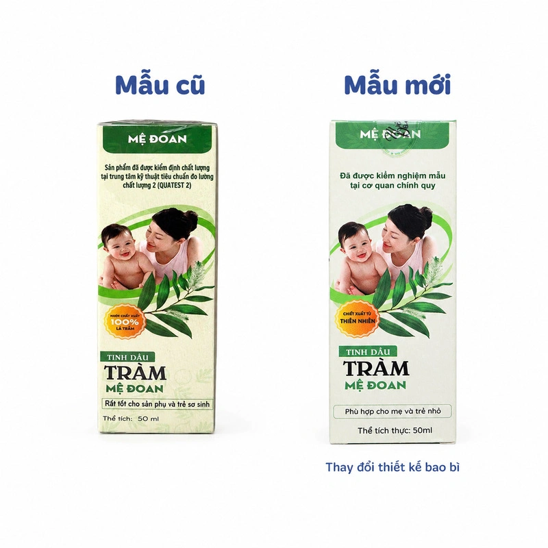 Tinh dầu tràm Mệ Đoan 50 ml - Giao bao bì ngẫu nhiên 2