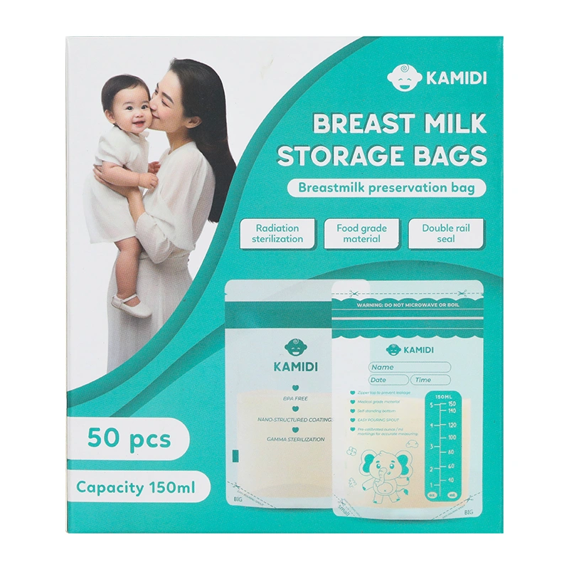 10 túi trữ sữa Kamidi 150ml 14