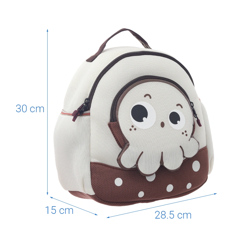 Balo cho bé PANNA8 E2612 bạch tuộc nâu 10