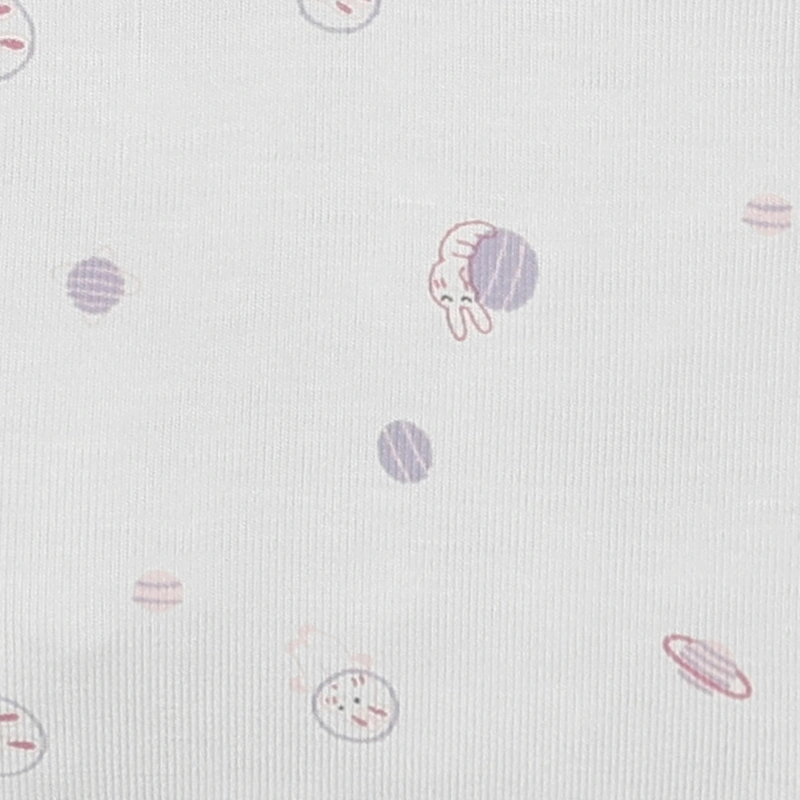 Chũn sợi tre Lullaby NH727C 3 tháng màu trắng 6