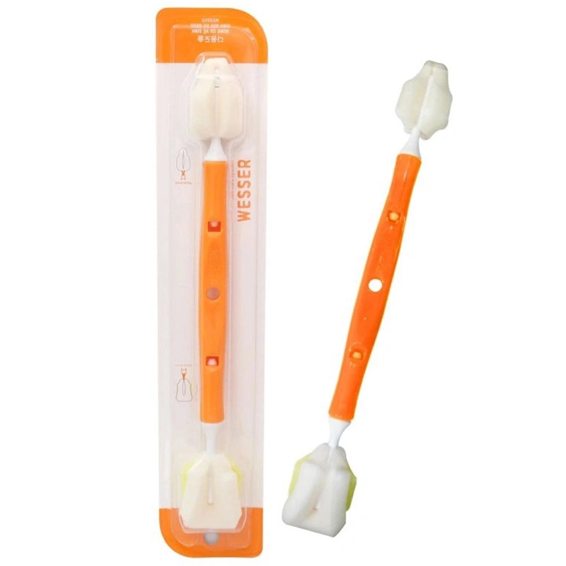 Cọ rửa bình sữa đa năng Wesser - Màu cam 3