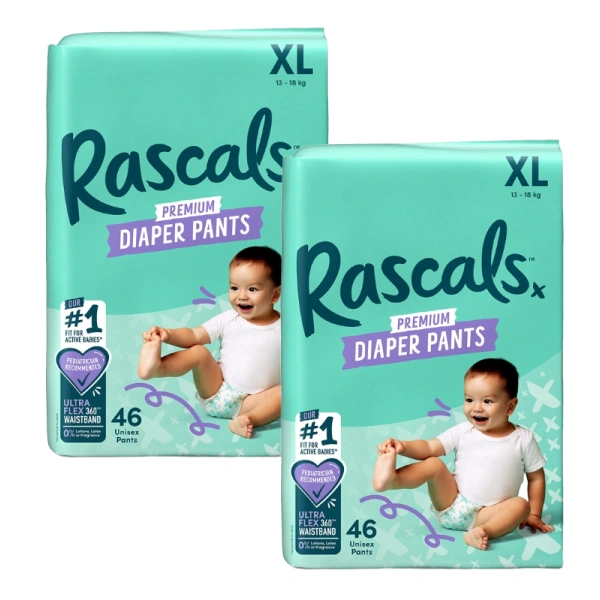 Combo 2 tã quần Rascals size XL - Giao bao bì ngẫu nhiên