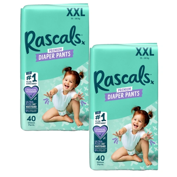 Combo 2 tã quần Rascals size XXL - Giao bao bì ngẫu nhiên
