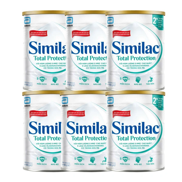 Combo 6 hộp sữa bột Similac Total Protection 2+