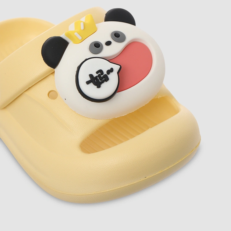 Dép quai ngang cho bé HappyTime S711 màu vàng 6