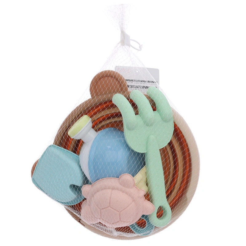 Đồ chơi unisex bộ xúc cát bãi biển Happytime 0768 gấu nâu 2
