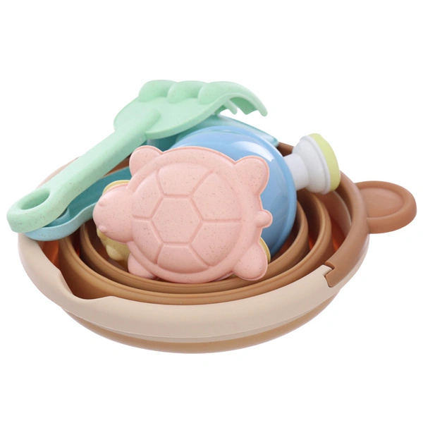 Đồ chơi unisex bộ xúc cát Happytime 0768 gấu nâu