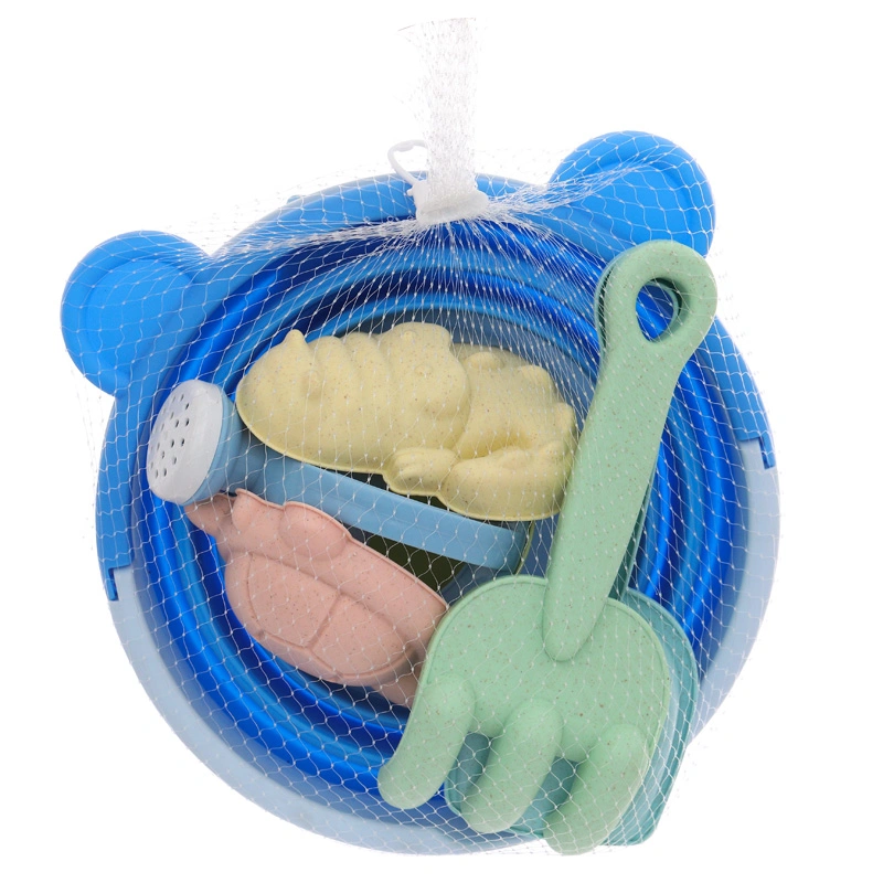 Đồ chơi unisex bộ xúc cát bãi biển Happytime 0768 gấu nâu 15