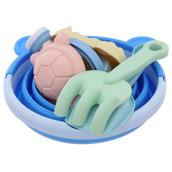 Đồ chơi unisex bộ xúc cát Happytime 0768 Gấu Xanh
