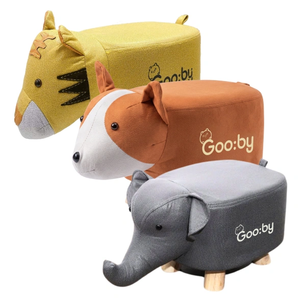 Ghế đẩu hình con vật - KM Gooby - Giao ngẫu nhiên
