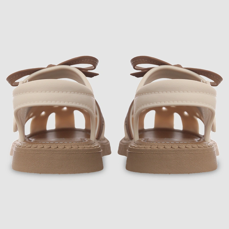 Giày sandal cho bé HappyTime SD010 màu trắng - nâu 10