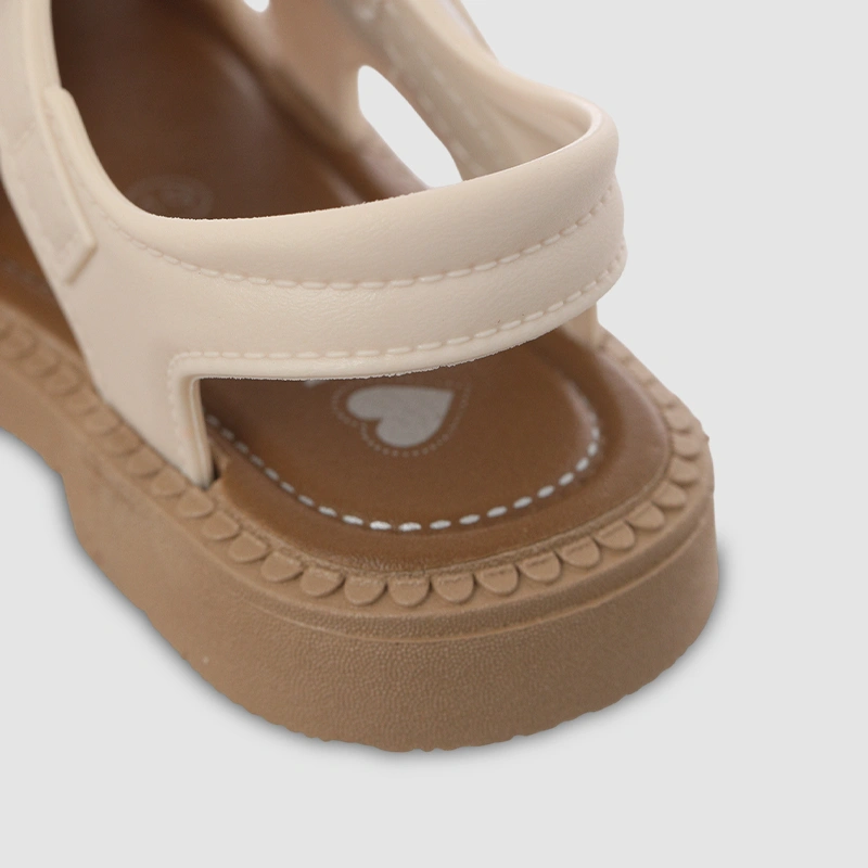 Giày sandal cho bé HappyTime SD010 màu trắng - nâu 7