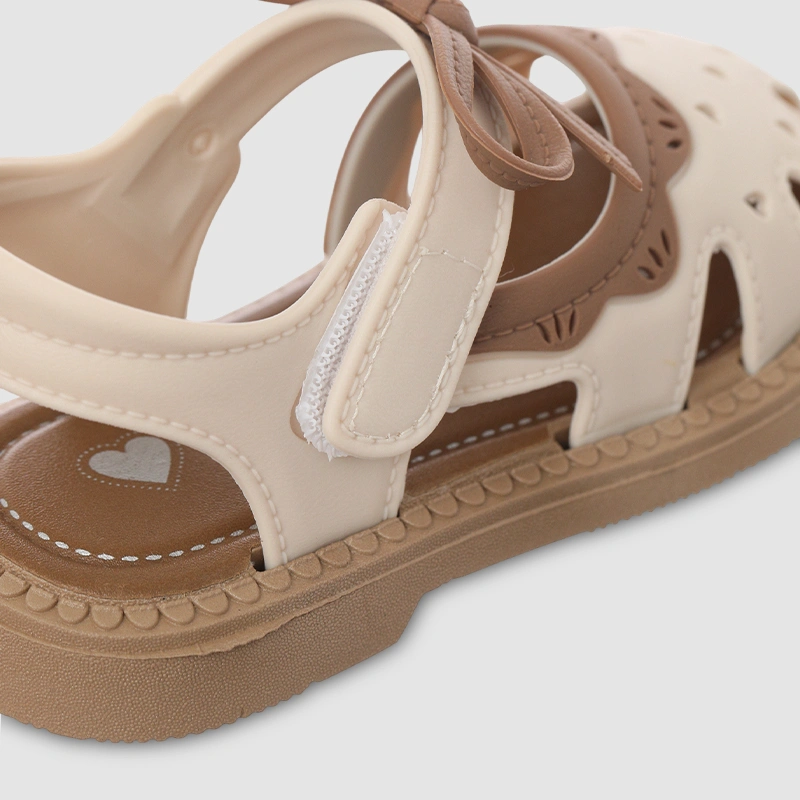 Giày sandal cho bé HappyTime SD010 màu trắng - nâu 8