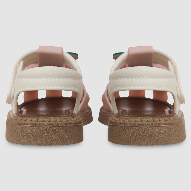 Giày sandal cho bé HappyTime SD011 màu trắng - hồng 10