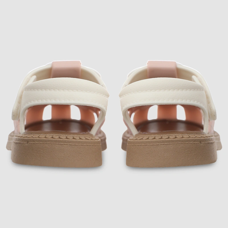 Giày sandal cho bé HappyTime SD012 màu trắng - hồng 10