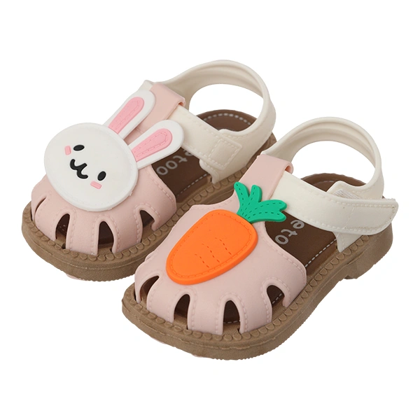 Giày sandal HappyTime SD012 màu trắng - hồng