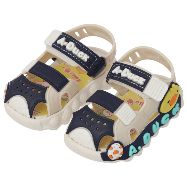Giày sandal HappyTime SD014 màu trắng - xanh
