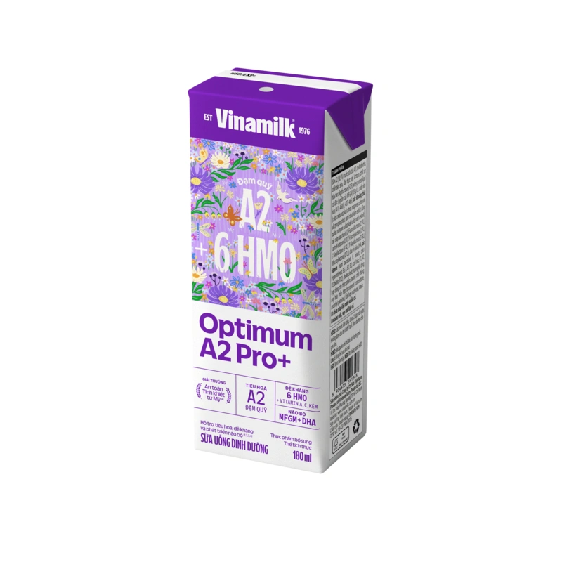 Lốc 4 hộp sữa pha sẵn Optimum A2 Pro+ 180 ml (từ 1 tuổi) 5