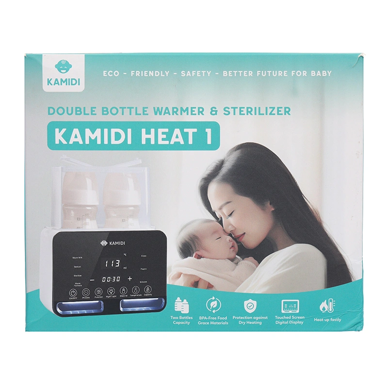 Máy hâm sữa tiệt trùng điện đôi Kamidi Heat 1 13