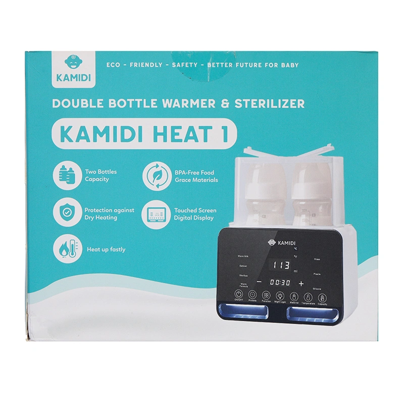 Máy hâm sữa tiệt trùng điện đôi Kamidi Heat 1 14