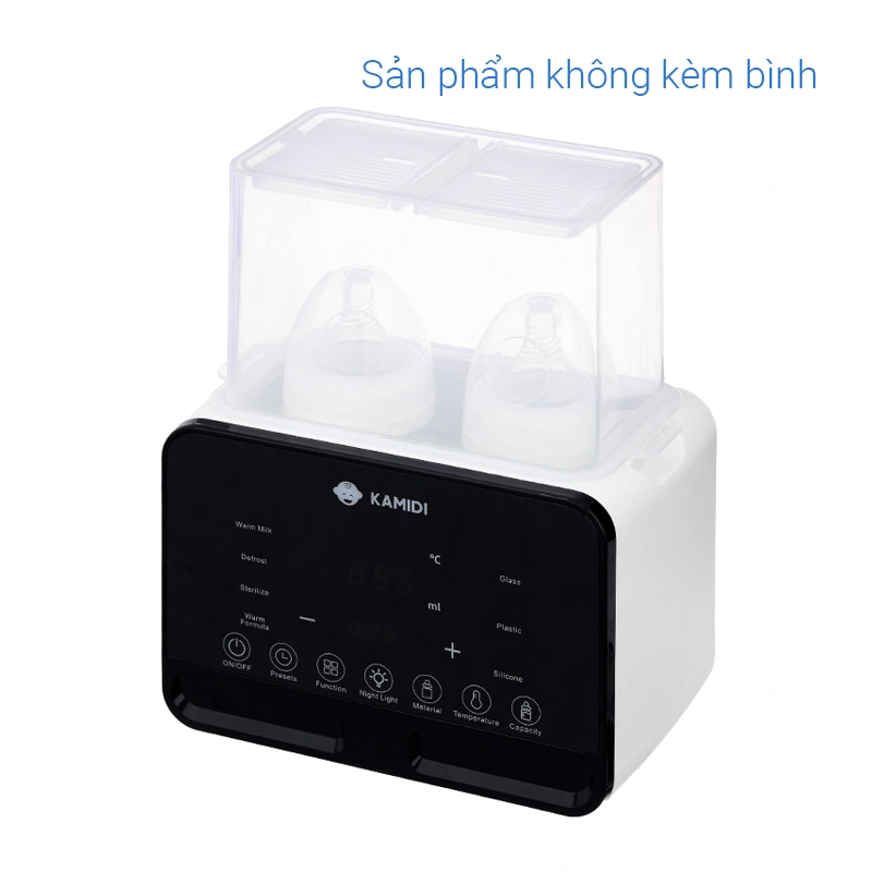 Máy hâm sữa tiệt trùng điện đôi Kamidi Heat 1 7