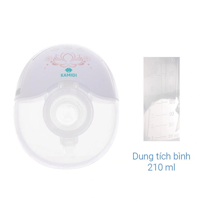 Máy hút sữa điện đôi rảnh tay không dây Kamidi Smart 3