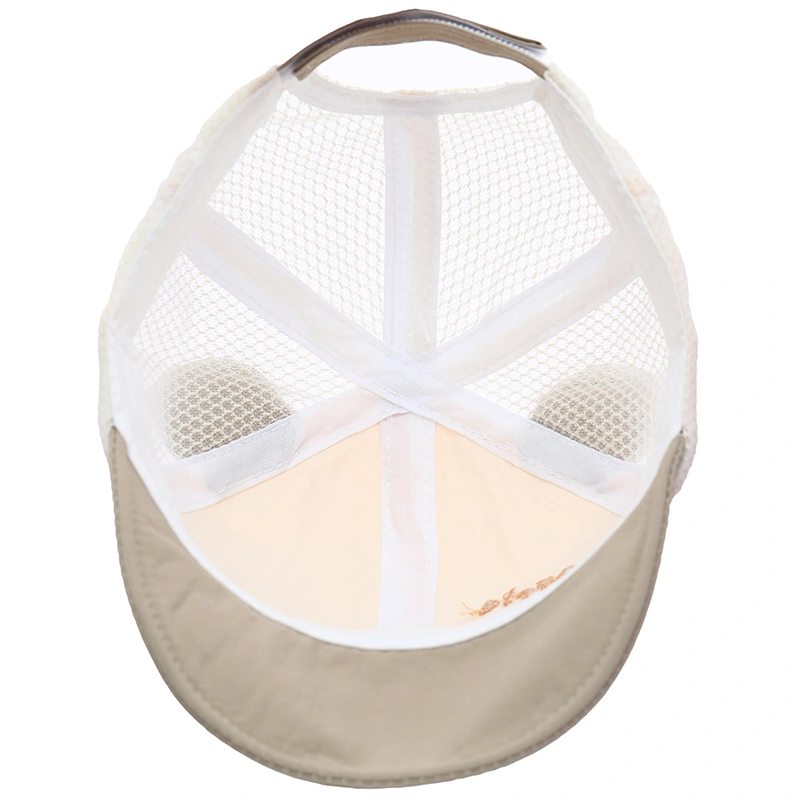 Nón lưỡi trai cho bé TOP KIDS Apple Bear màu xám be 7