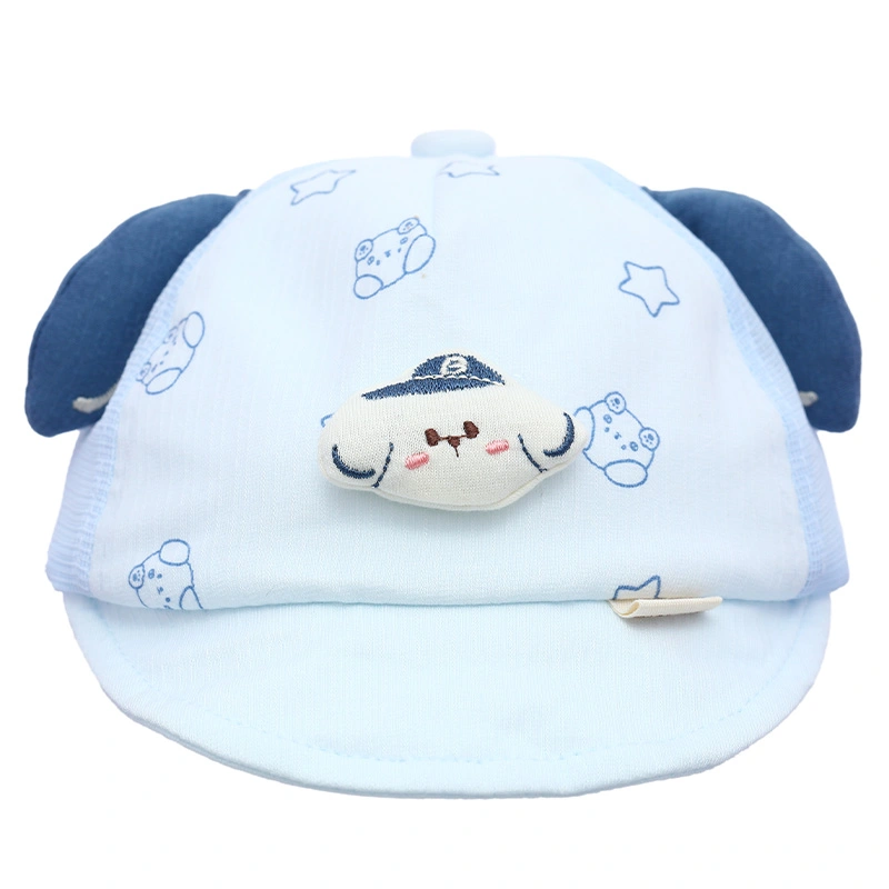 Nón lưỡi trai cho bé TOP KIDS cún ngôi sao màu xanh dương 2