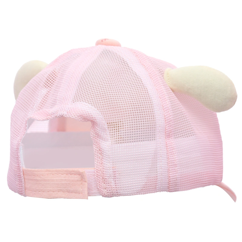 Nón lưỡi trai cho bé TOP KIDS thỏ cà rốt màu hồng 4