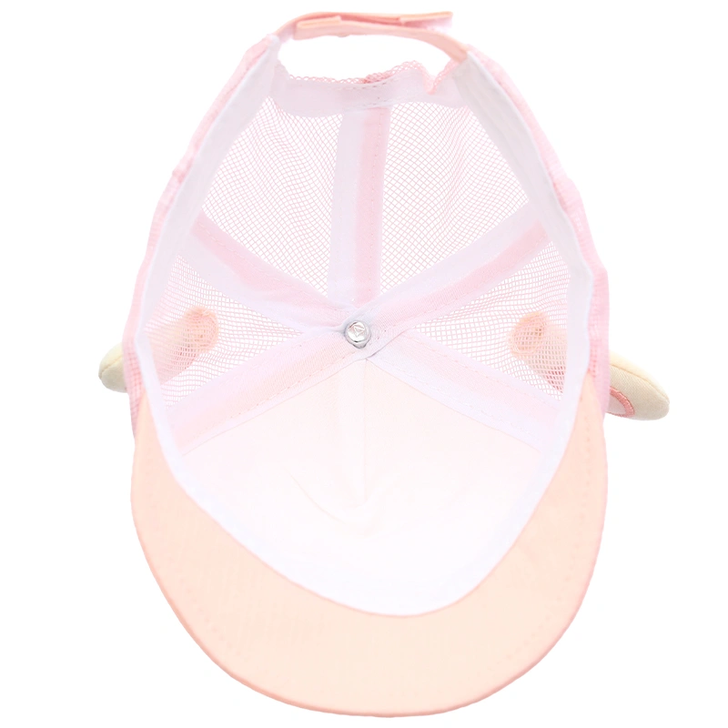 Nón lưỡi trai cho bé TOP KIDS thỏ cà rốt màu hồng 7