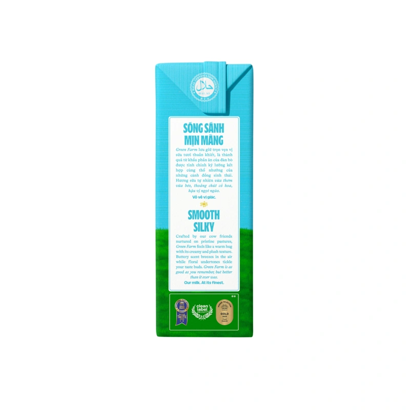 Thùng 48 hộp sữa tươi tiệt trùng Vinamilk Green Farm không đường 110 ml (từ 1 tuổi) 16